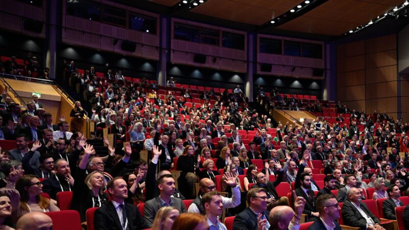 The audience at the Convention of the North 2023